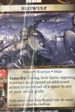 History Anachronism Trading Card Game CCG Promo card sealed pack 2004 - Image 3