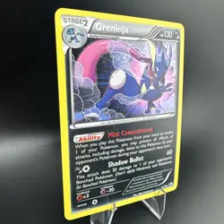 Greninja 2014 Pokemon XY Series Black Star Promo Holo XY24 Card LP - Image 2