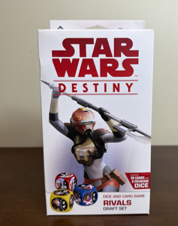 Star Wars: Destiny Dice & Card Game Rivals Draft Set Fantasy NEW Flight Games - Image 1
