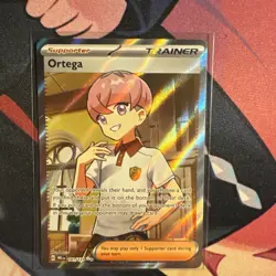 Ortega 141/131 Holo Shiny Pokemon TCG Card Prismatic Evolutions 2025 NEAR MINT - Image 1