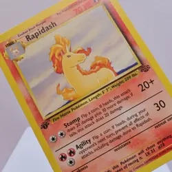 Pokemon TCG - Rapidash 44/64 Jungle Uncommon 1st Edition WOTC 1999 - EXC - Image 1
