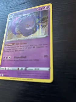 Gengar 085/202 Sword & Shield Base Set Holo Rare Pokemon Card NM/M - Image 3