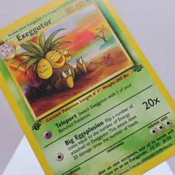 Pokemon TCG - Exeggutor 35/64 Jungle Uncommon 1st Edition WOTC 1999 - LP - Image 1