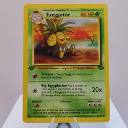 Pokemon TCG - Exeggutor 35/64 Jungle Uncommon 1st Edition WOTC 1999 - LP - Image 2