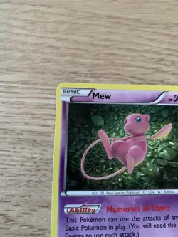 Pokemon | Mew TCG Fates Collide Holo Rare Card | 29/124 - Image 3