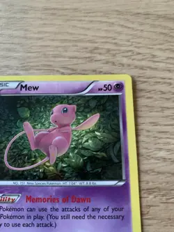 Pokemon | Mew TCG Fates Collide Holo Rare Card | 29/124 - Image 4