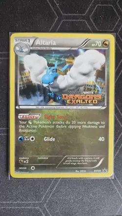 Altaria Black And White BW48 Holo Promo Prerelease Pokemon Card NM - Image 1