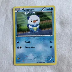 Oshawott 27/114 Black & White Base Set NM Pokemon card - Image 1
