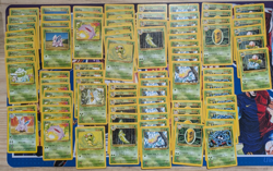 Vintage Pokemon Base Set 600 Cards, HP, MP, LP Mix - Image 4