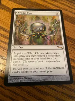 MTG Chrome Mox Mirrodin Rare Colorless Artifact Regular EN WOTC 152 - Image 1