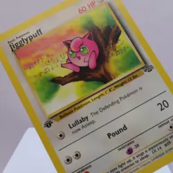 Pokemon TCG - Jigglypuff 54/64 Jungle Common 1st Edition WOTC 1999 - EXC - Image 1
