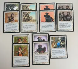 13x Icatian White MTG - Fallen Empires - ©1994 siehe Liste 2 playsets - Image 1