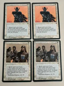 13x Icatian White MTG - Fallen Empires - ©1994 siehe Liste 2 playsets - Image 2