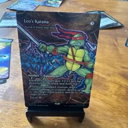 Leo's Katana - Sword of Sinew and Steel (Borderless) Teenage Mutant Ninja... - Image 1