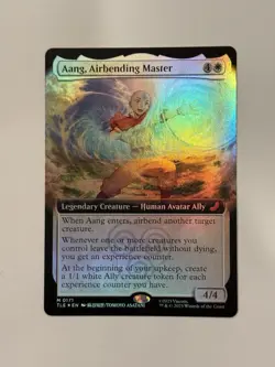 Aang, Airbending Master (Extended Art) Avatar: The Last Airbender NM - Image 1