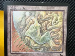 Maze of Ith – The Dark (1994) Vintage MTG Land 🌙 | Clean Copy, Strong Color - Image 3