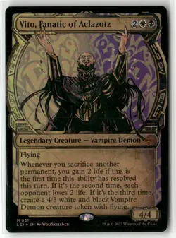 Vito, Fanatic of Aclazotz (Showcase) Foil M The Lost Caverns of Ixalan 311 NM - Image 1