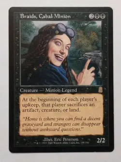 MTG - Braids, Cabal Minion - Odyssey 117/350 - Regular Rare - Stax - Image 1