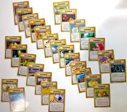 Japanese Pokemon WOTC Trainer Lot ~30 Cards Gym Heroes Gym Challenge Neo 2000 - Image 1