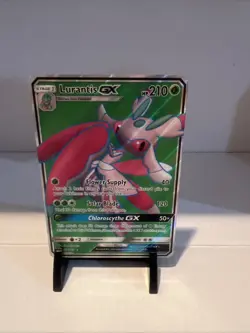 Pokemon Lurantis GX TCG Full Art Holo Sun & Moon Rare 138/149 - Image 1