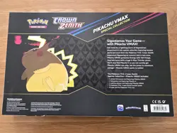Pokemon TCG Crown Zenith Pikachu VMAX Special Collection New Factory Sealed 820650851889 - Image 2