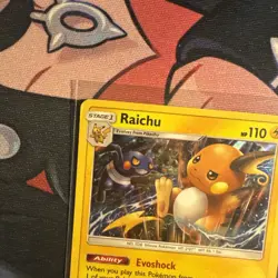Pokemon TCG Raichu Burning Shadows 41/147 Holo Holo Rare - Image 2