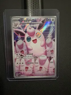 Wigglytuff 105/094 Pokemon Phantasmal Flames - Near Mint Illustration Rare - Image 1