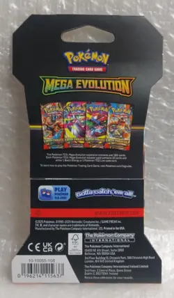 Pokemon Mega Evolution Booster Pack Sealed. - Image 2