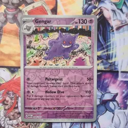 Pokemon Gengar 094/165 SV: Scarlet & Violet 151 Holo Rare English 2023 - Image 1