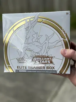 Pokemon TCG Sword & Shield Brilliant Stars Elite Trainer Box - Image 1