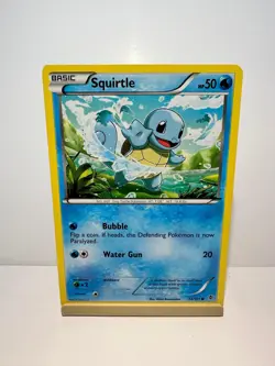 Squirtle 14/101 Common Plasma Blast Pokemon Moderately Played - Image 1