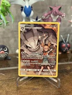 Pokemon Steelix 247/236 Cosmic Eclipse Secret Rare Holo - Image 1