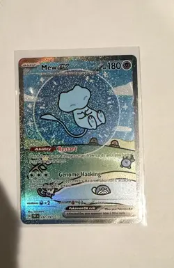 Pokemon Mew Ex Full Art Holo SV: Paldean Fates 232/091 Special Rare - Image 1