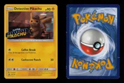 DETECTIVE PIKACHU - (STAMPED) PROMO HOLO SM190 DMG POKEMON - Image 3