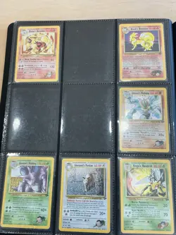 Pokemon TCG Gym Challenge INCOMPLETE master Set LP - Image 1