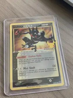 Pokemon TCG - Greninja Gold Star - SWSH144 - Celebrations 25th Anniversary Promo - Image 1