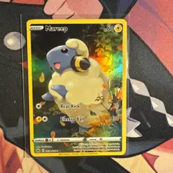 Pokemon TCG Mareep GG34/GG70 Crown Zenith Galarian Gallery Illustration Rare NM - Image 1