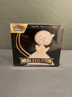 Pokemon TCG Mega Evolution Elite Trainer Box Factory Sealed New - Image 1