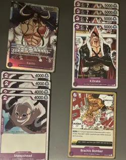 One Piece TCG Rare LOT - Super Pre Release SPR ST01-ST04 NM Karten - Image 3