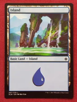 Magic The Gathering IXALAN ISLAND 267 land card MTG - Image 1