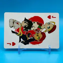 CHUN-LI Street Fighter 4 Not for sale Trump Playing Card Heart Jack CAPCOM Japan - Image 2