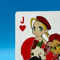 CHUN-LI Street Fighter 4 Not for sale Trump Playing Card Heart Jack CAPCOM Japan - Image 3