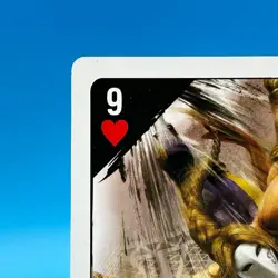 BALROG Street Fighter 4 Not for sale Trump Playing Card Heart 9 CAPCOM Japan - Image 3