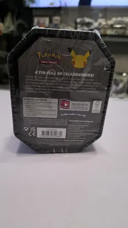 Pokemon TCG 25th Celebrations Lance's Charizard Tin factory sealed - Image 4