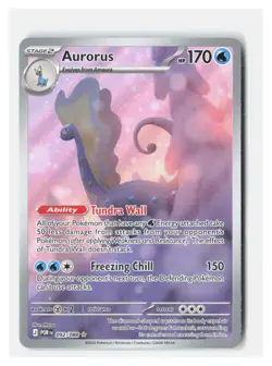 Aurorus 092/088 Holo Illustration Rare Perfect Order Pokemon Near Mint A926 - Image 1