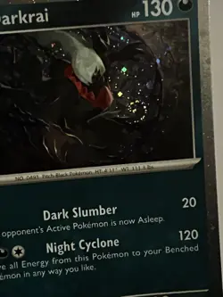 Pokemon TCG Darkrai 136/197 Cosmos Holo Swirl Obsidian Flames Holo Promo NM/M - Image 1