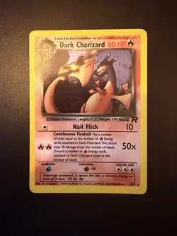 Pokemon Dark Charizard Holo - Team Rocket - 4/82 - English - LP/EXC WOTC VINTAGE - Image 2