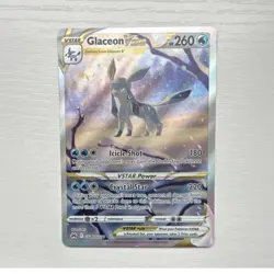 Pokemon Glaceon VSTAR Full Art Holo Ultra Rare GG40/GG70 Crown Zenith EN 2023 - Image 1