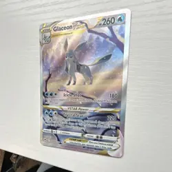 Pokemon Glaceon VSTAR Full Art Holo Ultra Rare GG40/GG70 Crown Zenith EN 2023 - Image 2