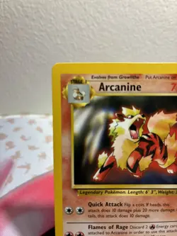 1999 Pokemon Wizards Black Star Promos Arcanine #6 - Image 2